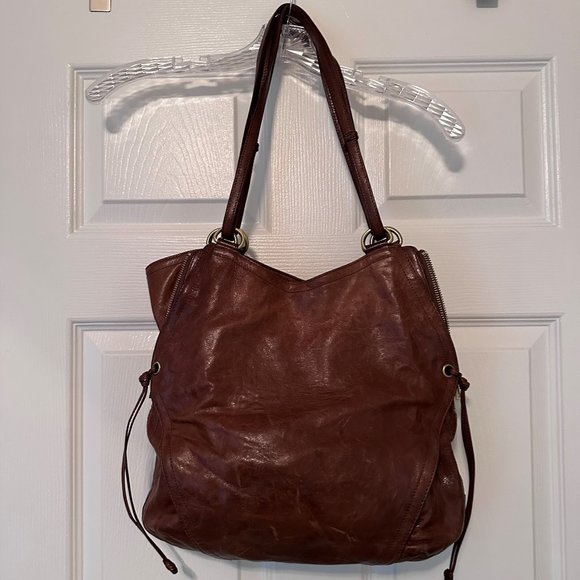 Kooba- Brown Leather Purse - Picture 1 of 8